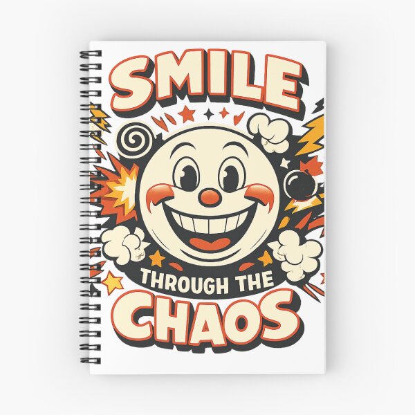 Item preview, Smile Through the Chaos Meme designed and sold by LioraStudio.
