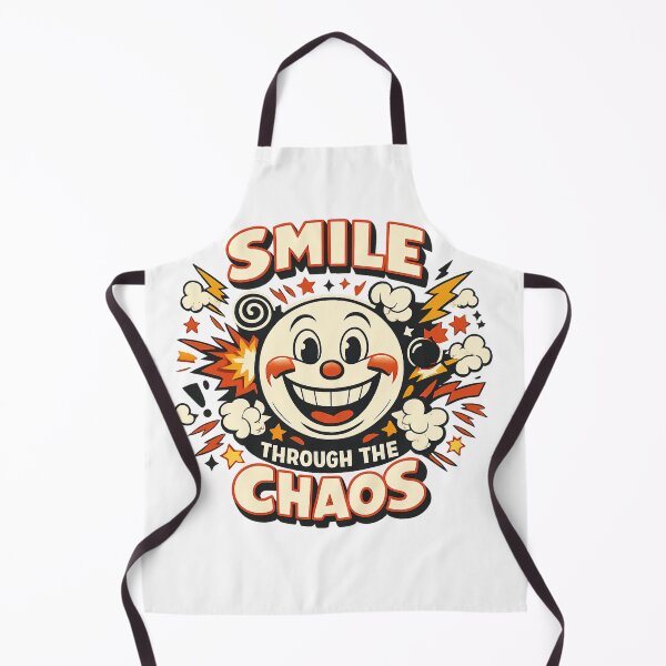 Item preview, Smile Through the Chaos Meme designed and sold by LioraStudio.