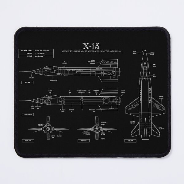 Item preview, NASA X-15. Advanced Research Airplane. North American (Vertical-No Backrgound) designed and sold by BGALAXY.