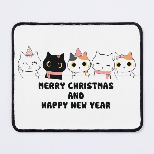 Item preview, MERRY CHRISTMAS AND HAPPY NEW YEAR DESIGN designed and sold by foxcart.