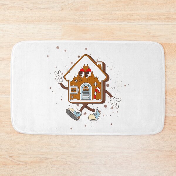 Item preview, Gingerbread House with Arms and Legs – Christmas Illustration designed and sold by iamKRUK.