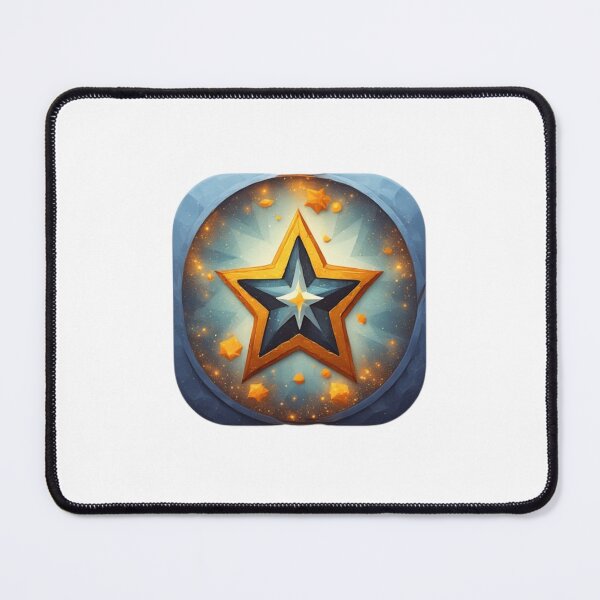 Item preview, Mystic Golden Star Emblem designed and sold by RED-MOUSE.