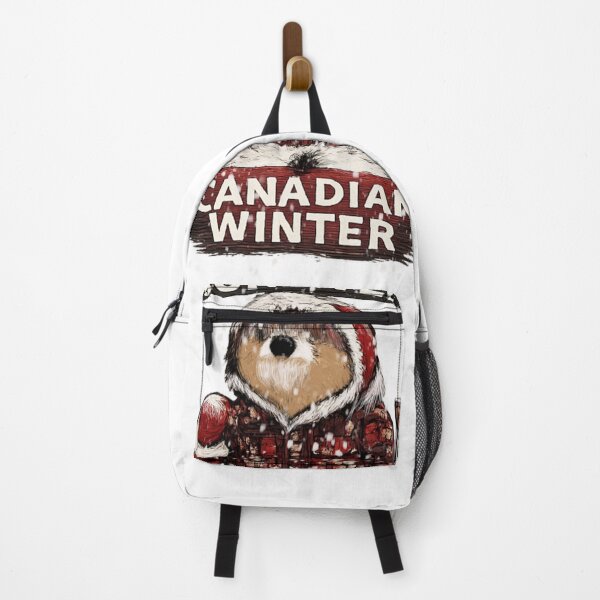 Item preview, Survived Canadian Winter – Winter Animal Illustration designed and sold by Ramadane_design1.
