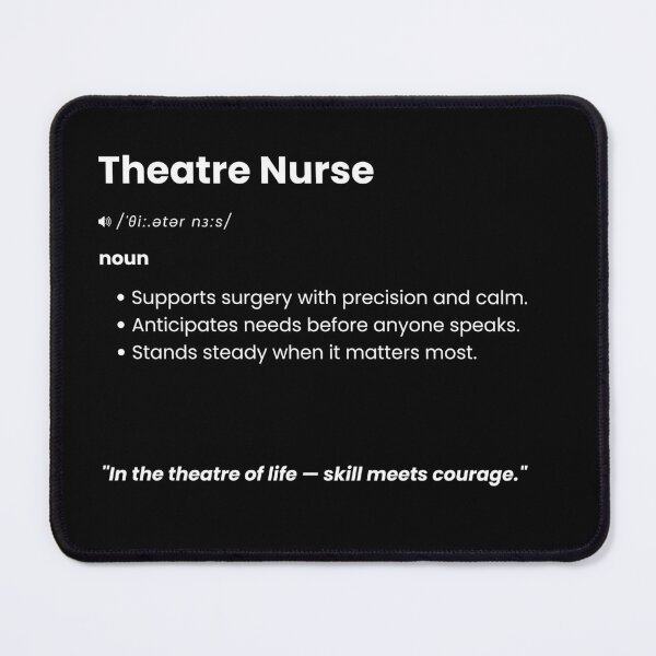 Item preview, Theatre Nurse Definition | Scrub Nurse Gift for Surgical & Operating Staff designed and sold by Yuli Club.