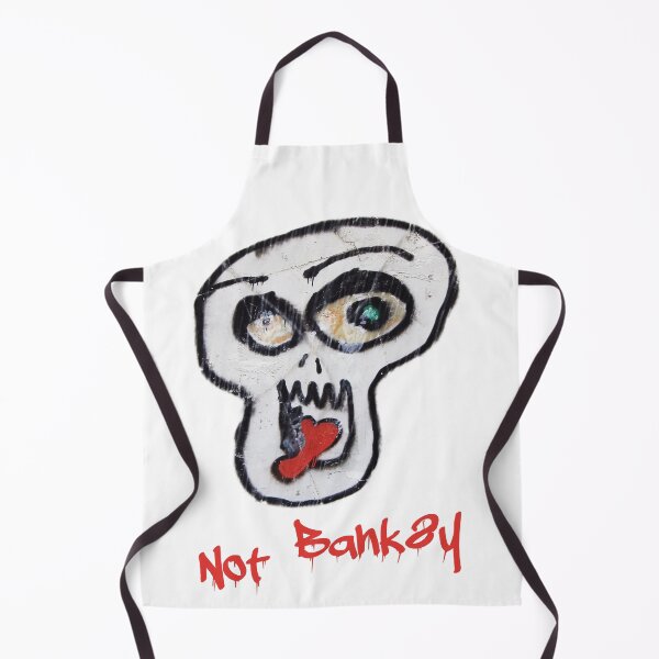 Item preview, Not Banksy, Graffiti Skull Sticks Red Tongue out to Society designed and sold by JonDelorme.