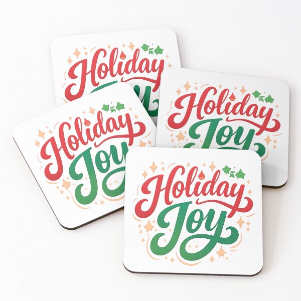 Item preview, Holiday Joy Retro Typography | Vintage Christmas Lettering Design designed and sold by Globalcitytees.