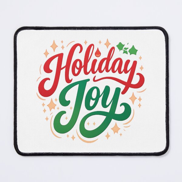 Item preview, Holiday Joy Retro Typography | Vintage Christmas Lettering Design designed and sold by Globalcitytees.