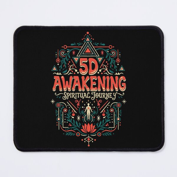 Item preview, 5D Awakening Spiritual Journey Retro Lotus Geometry designed and sold by zzz888.
