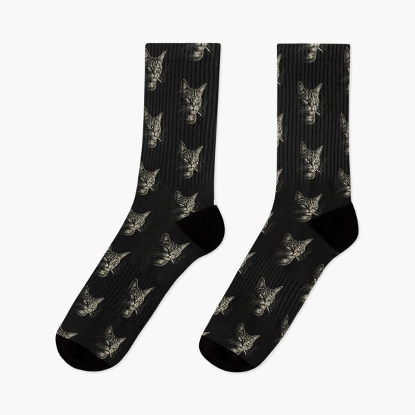Item preview, Bad Attitude Cat – Vintage Noir  designed and sold by SWEET-TINAPAY.