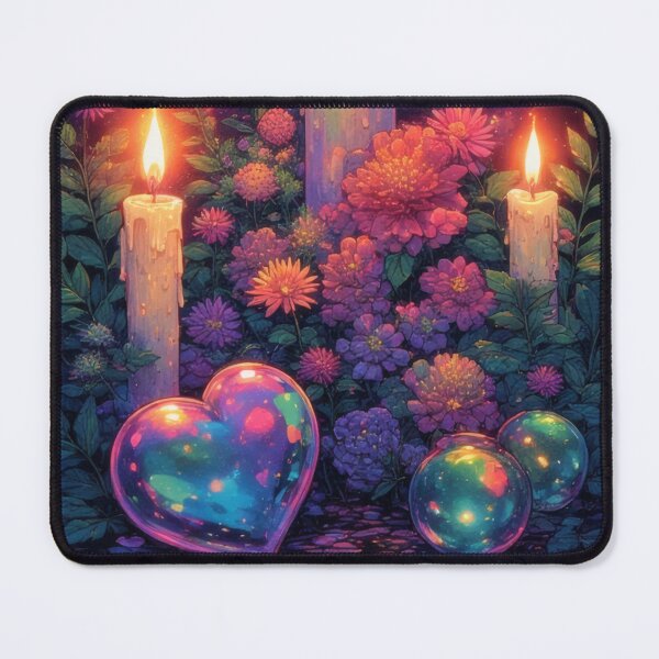 Item preview, Candles, flowers and a magical night sky designed and sold by Mianku | Für das Leben.