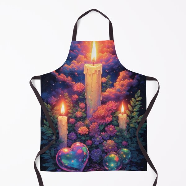 Item preview, Candles, flowers and a magical night sky designed and sold by Mianku | Für das Leben.