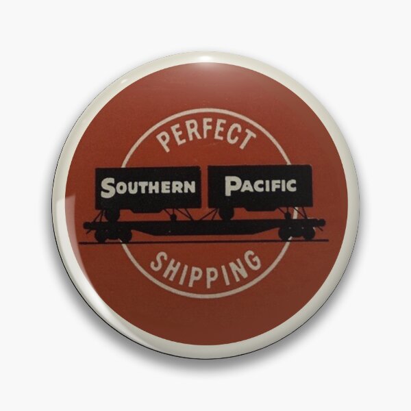 Item preview, Vintage Southern Pacific Railroad - Perfect Shipping - Piggyback Service designed and sold by QuayTradingCo.