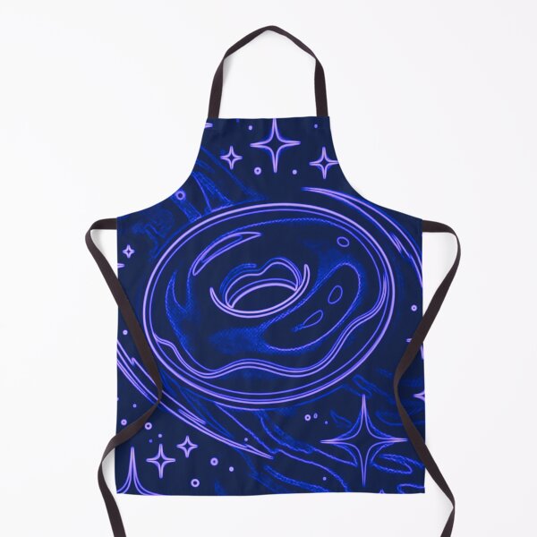 Item preview, Neon Blue Nebula Donut – Blacklight Glaze designed and sold by MRC4Studio.