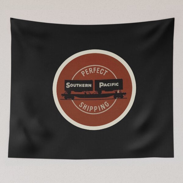 Item preview, Vintage Southern Pacific Railroad - Perfect Shipping - Piggyback Service designed and sold by QuayTradingCo.