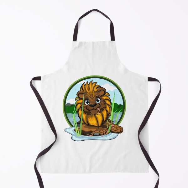 Item preview, 037 Quarter The River Lion Eating Worms designed and sold by DayHarvesters.
