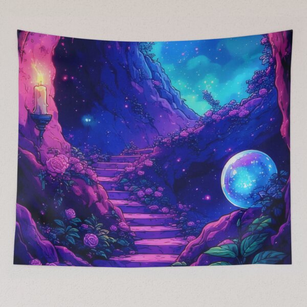 Item preview, Mystical path to the luminous gate of heaven designed and sold by Mianku | Für das Leben.