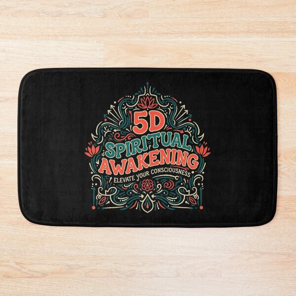 Item preview, 5D Spiritual Awakening Elevate Consciousness Retro Typography designed and sold by zzz888.