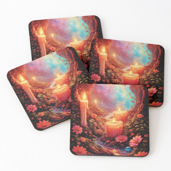 Item preview, Candlelight in an enchanted forest designed and sold by Mianku | Für das Leben.