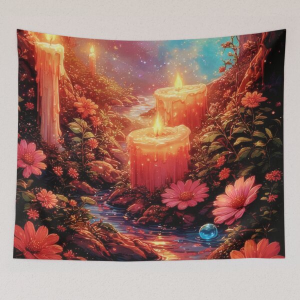 Item preview, Candlelight in an enchanted forest designed and sold by Mianku | Für das Leben.