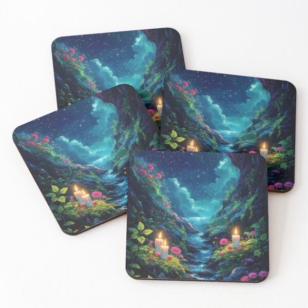 Item preview, Romantic nightscape with candlelight designed and sold by Mianku | Für das Leben.