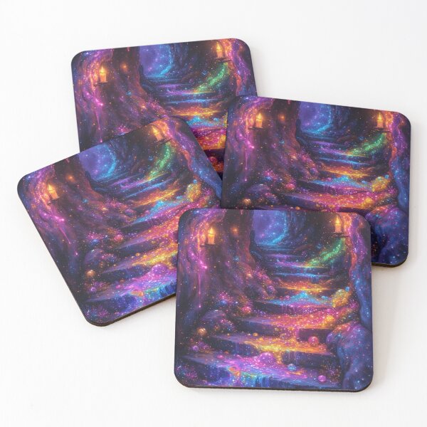 Item preview, Galactic Stairway to the Illuminated Cave designed and sold by Mianku | Für das Leben.