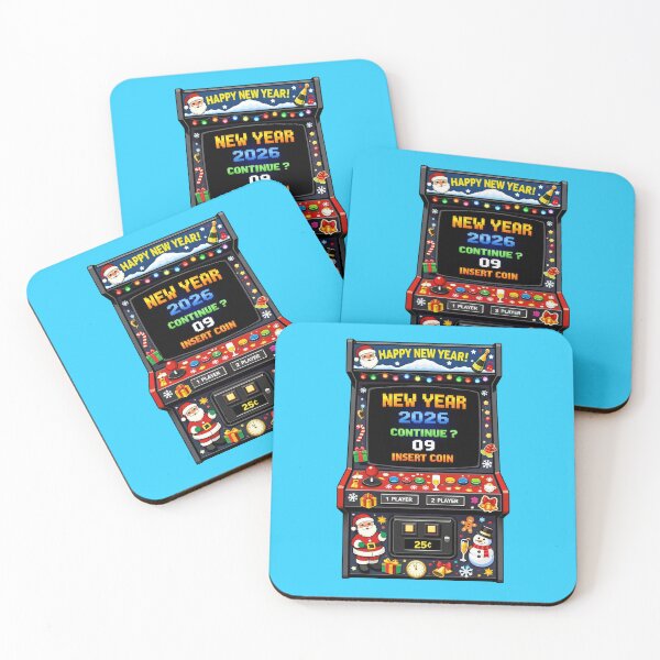 Item preview, New Year 2026 Funny - Retro Arcade Machine Insert Coin  designed and sold by FilMate.