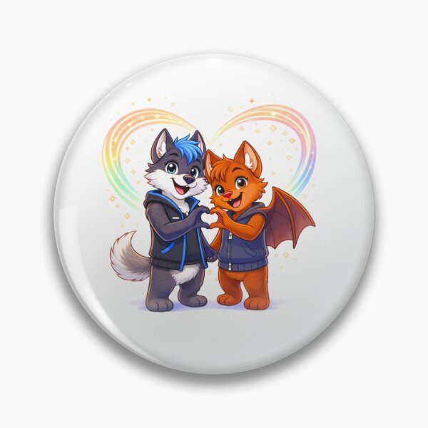 Item preview, Draco & Zane - Cute Heart Hands  designed and sold by The Dreamblazers.