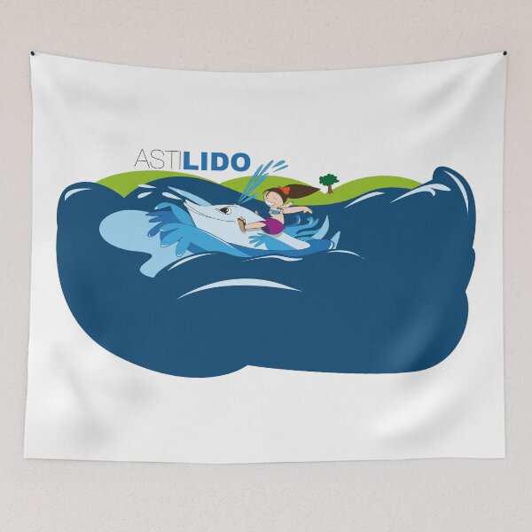 Item preview, Tribute to Asti Lido Acquatic PARK designed and sold by Luca Mesini.