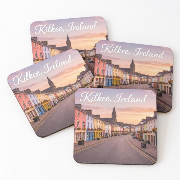 Item preview, Kilkee – Irish Seaside Street designed and sold by JessArty ⭐⭐⭐⭐⭐.
