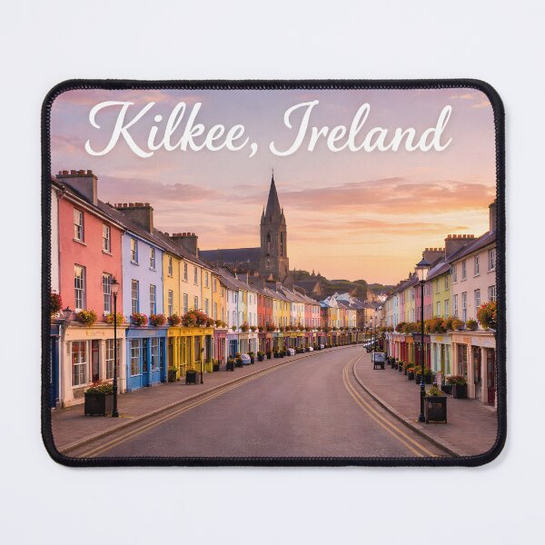 Item preview, Kilkee – Irish Seaside Street designed and sold by JessArty ⭐⭐⭐⭐⭐.