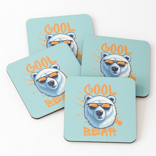 Item preview, Cool Bear with Sunglasses – Funny Bear Streetwear Graphic Design designed and sold by MUKUND FASHION DESIGN.