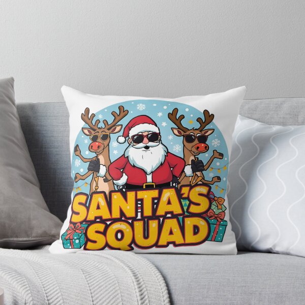 Item preview, Santa’s Squad Christmas Tee designed and sold by ZeroFace691.