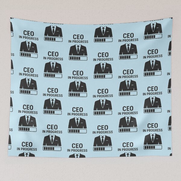 Item preview, CEO IN PROGRESS designed and sold by TheWonkyEaselCo.