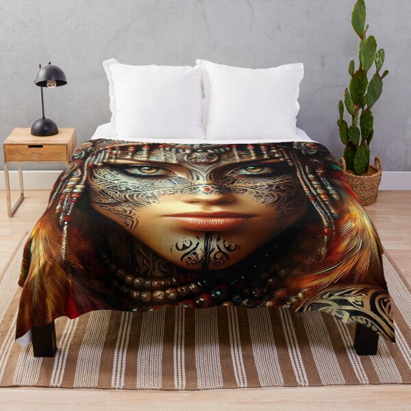 Item preview, Aurora Empress – Tribal Crown of Fire and Spirit designed and sold by Okmanoo.