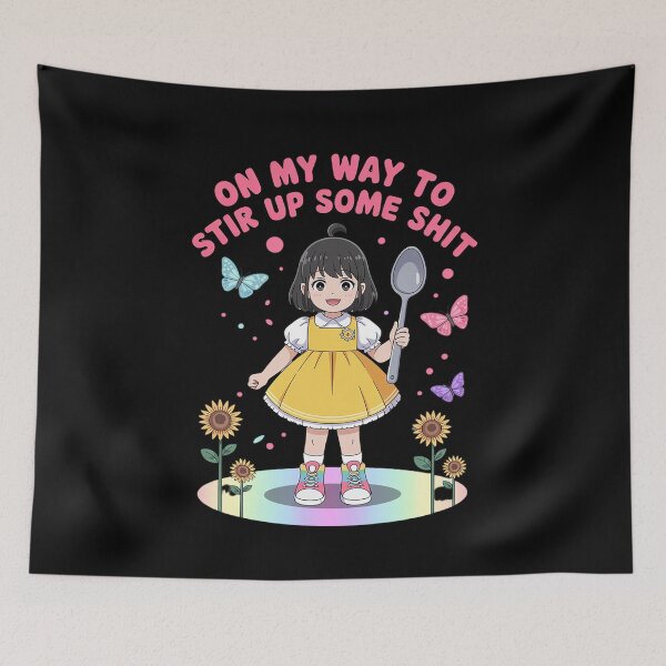 Item preview, Funny Humor On My Way to Stir Up Some Sarcastic28  designed and sold by KotexTemu.