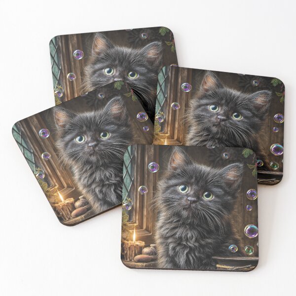 Item preview, Mystic Meows – Keeper of the Bubbles designed and sold by MyMagicalPlace.