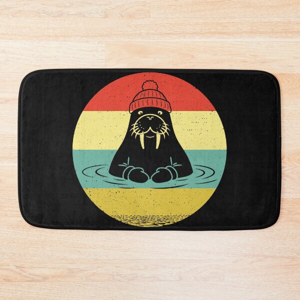 Item preview, Funny Walrus | Ice Bath | Mors | Ice Plunge | Retro Style designed and sold by Anniko Art Studio.