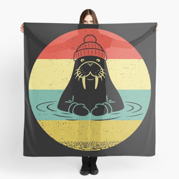 Item preview, Funny Walrus | Ice Bath | Mors | Ice Plunge | Retro Style designed and sold by Anniko Art Studio.