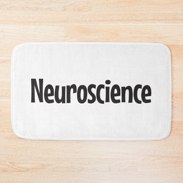 Item preview, Neuroscience in black text designed and sold by Think4Prints.