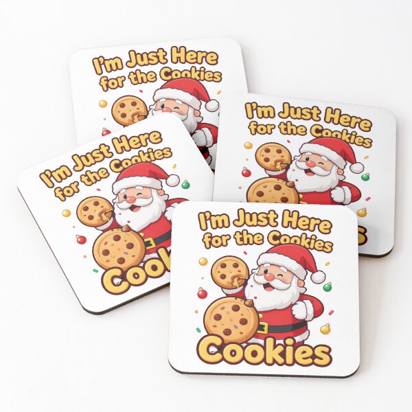 Item preview, Just Here for the Cookies Christmas  designed and sold by KAUKUDESIGNS.