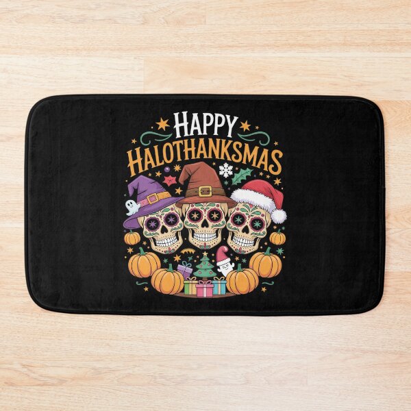 Item preview, Halloween Thanksgiving Christmas Happy HalloThanksMas 15  designed and sold by InspiredFoul.