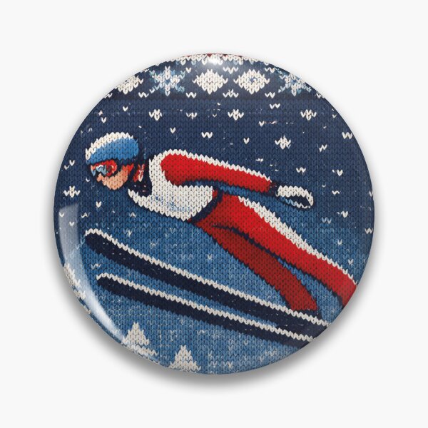 Item preview, Great knitting pattern with ski jumpers designed and sold by Mauswohn.