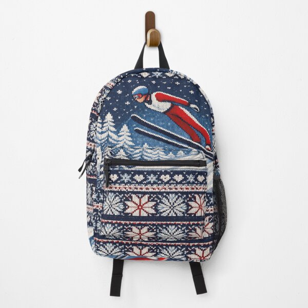 Item preview, Great knitting pattern with ski jumpers designed and sold by Mauswohn.