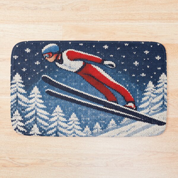 Item preview, Great knitting pattern with ski jumpers designed and sold by Mauswohn.
