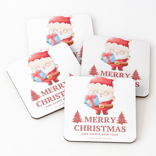 Item preview, Cute Santa Claus Reindeer Christmas Illustration  designed and sold by DarkLine Studios.