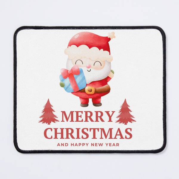 Item preview, Cute Santa Claus Reindeer Christmas Illustration designed and sold by DarkLine Studios.