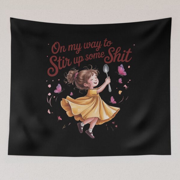 Item preview, Funny Humor On My Way to Stir Up Some Sarcastic34  designed and sold by KotexTemu.