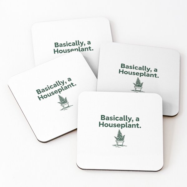 Item preview, asically, a Houseplant – Funny Minimal Plant Quote Design designed and sold by civotajim.