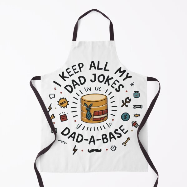 Item preview, Dad Jokes in A Dad-A-Base T-Shirt – Funny Pun Gift for Cat Dads & Pun Lovers designed and sold by GAIDREDA.