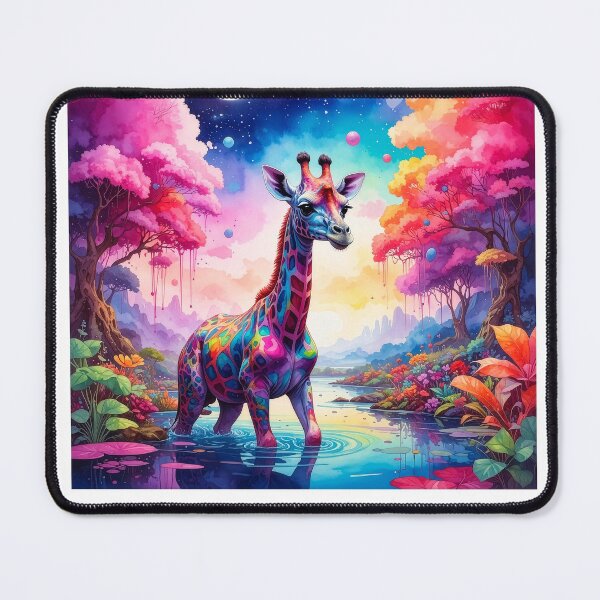 Item preview, Cosmic Journey of the Giraffe designed and sold by TreeWyzard Creations.